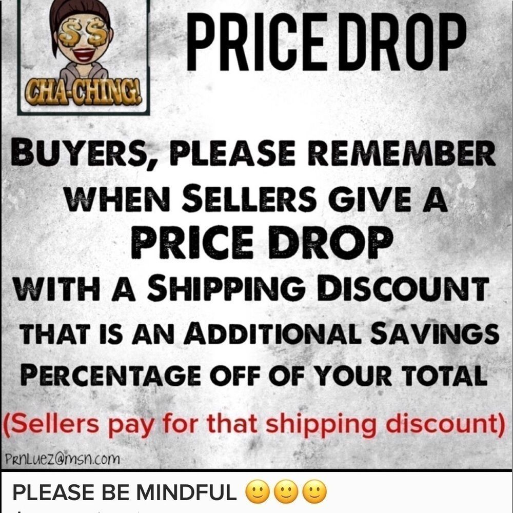 PRICE DROP TODAY FINAL SALE ON PRICE DROPS